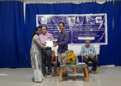 Distribution of Niramaya Health Insurance Cards