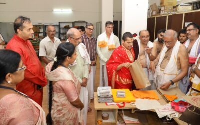 Visit of His Holiness Shreemad Shree Vidhyadheesh Teerth Shreepad Vader Swamiji