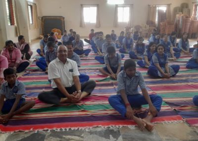Seva Bharathi units celebrated International Yoga Day